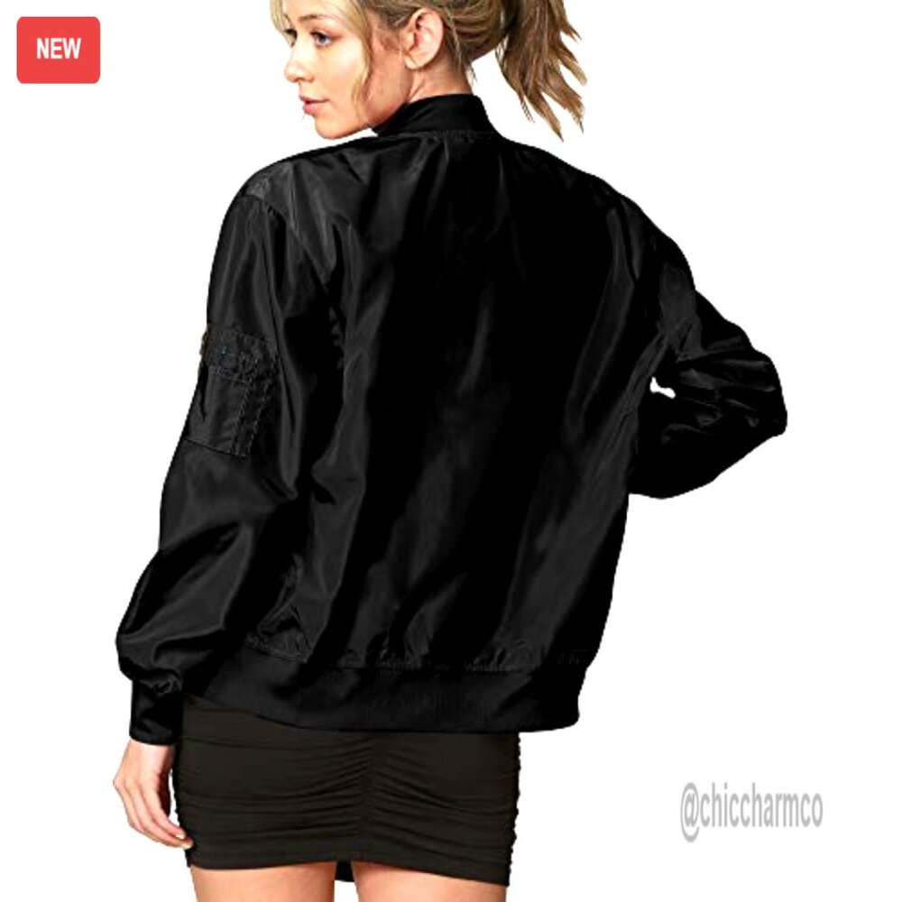 Lightweight Bomber Jacket With Multiple Pockets, … - image 2